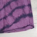 American Apparel NWOT  Custom Purple Bleach Tie Dye Diagonal Box Tank Top Size XS Photo 5