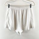 Aerie  Endless Summer High Waisted Restart Lounge Shorts White Small Photo 11