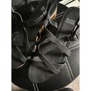Eileen Fisher  Array Black Strappy Cork Wedge Platform Sandals Size 8 Photo 9