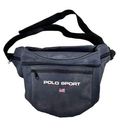 Polo Vintage 90s  Sport Ralph Lauren Gray Nylon Fanny Pack Photo 0