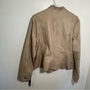 Bernardo  Faux Leather Jacket Soft Wheat Photo 7