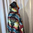 American Eagle  Size XS Hooded Navajo Sweater Poncho Photo 6