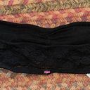 PINK - Victoria's Secret VICTORIAS SECRET PINK BLACK LACE BASIC BANDEAU BRA Photo 1