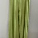 Daisy Dippin 's Green Elastic Waist Pull Wide Leg Crop Green XS Photo 1