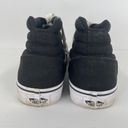 Vans  Old Skool Black & White High Top Sneakers Size 9.5 Photo 3