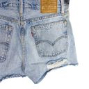 Levi's Levi’s wedgie jean shorts distressed size 27 Photo 2