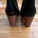 Joie  Knee High Leather Block Heel Boots - Size 37 Photo 3