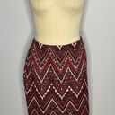 Dress Barn Pull On Geometric Pattern Skirt- Size XL Photo 1