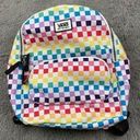 Vans  checkered rainbow mini back pack Photo 0