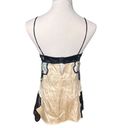 La Perla  Italy Women's Silk Slip Camisole Size 8 B Ivory Floral Lace Trim Photo 3