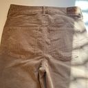 American Eagle Super Hi-Rise Flare Corduroy Buttonfly Pants Size 6 Photo 6