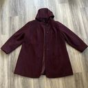 London Fog  Wool Blend Hooded Coat Photo 0