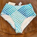 L Space  Portia Classic Bikini Bottoms Picnic Plaid Large Photo 0