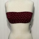 Vix Paula Hermanny  Lola Polka Dot Basic Bandeau Large Strapless Bikini Swim Top Photo 0