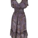 Alexis  Clemence Dress In Purple Bouquet Photo 2