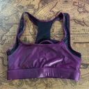 Koral  Womens size S Purple Eggplant Fling Infinity Sports Bra Gym Active Shine Photo 25