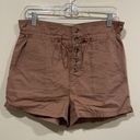 BDG  Urban Outfitters UO Terra Bungee Paperbag Short Sz S High Rise Button Fly Photo 0