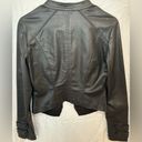 White House | Black Market  Black Leather Jacket Photo 3