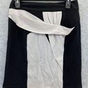 Helmut Lang  Women's Skirt A Line Black White Size 6 Lined Photo 0