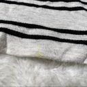 Lou & grey  Black and White Stripe Cowl Neck Sweater Photo 11