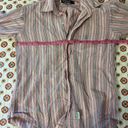 Polo  Ralph Lauren Pink Striped Button Down Shirt Size 14 / Small Photo 3