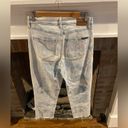 Calvin Klein  High Rise Straight Jeans Raw Hem size 28 Color Fade Wash Photo 6