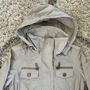 Burberry EUC  BRIT Beige Cinch Waist Lightweight Jacket Photo 5