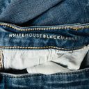 White House | Black Market  The Slim Crop Jeans Blue Size 2 Photo 3