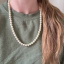 American Vintage Vintage “Juno” Pearl Necklace Classic Elegant Feminine Layering Apricot Iridescent  Photo 2