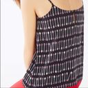 BCBGMAXAZRIA  Cora Arrow Print Tank Top Black Size Small Photo 1