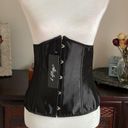 Alivila.Y Fashion Sexy Satin Vintage Underbust Waist Training Corset Black 3XL. Size undefined Photo 1