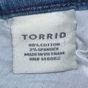 Torrid  Straight Leg Stretch Mid-Rise Medium Wash Jeans Size 10 Photo 6