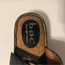 Born concept  black slide on Thong sandals size 7 Photo 4