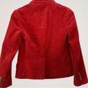 Ralph Lauren  Equestrian Red Corduroy Jacket Photo 5