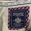 PINK - Victoria's Secret Pink Victoria Secret Jacket Womens M Gray University Of Pink Full Zip Hoodie Photo 3