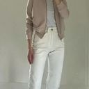 American Apparel Lightweight Bomber Jacket Blush Nude Size S Photo 1