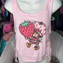 Strawberry shortcake Scrunched tank top Pink Size XL Photo 0