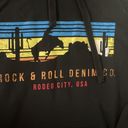 Rock & Roll Cowgirl Rock and Roll denim sweatshirt Photo 1