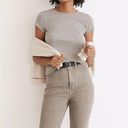 Madewell  Heather Gray Brightside Tee S NWT Photo 1