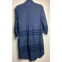 St. John  Dark Denim Color Shirt Dress Sz. 8 Photo 7