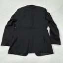 Tommy Hilfiger Black Adams Worsted Wool Blazer Formal Suit Jacket Size 38R / SM Photo 10