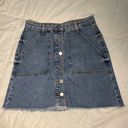 Denim & Co Denim co skirt Blue Size 6 Photo 0