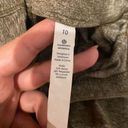 Lululemon  Rush Hour 1/2 Zip Sweatshirt Women Size 10 Heathered Military Green Photo 3