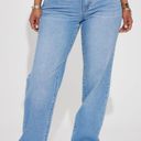 FashioNova No Promises Straight Leg Jeans - Medium Wash Photo 1