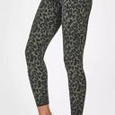 Sweaty Betty  Zero Gravity High Waisted 7/8 Running
Leggings Olive Leopard Print Photo 0