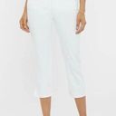 NYDJ  white cropped capri jeans size 4 Photo 0