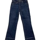 Lucky Brand  Ava Mid Rise Crop Mini Boot Jeans Blue Denim Size 0/25R Women's Photo 0