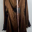 House Of CB NWT  Sakina Dress in Coffee Photo 4