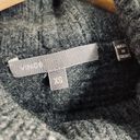 Vince  Alpaca Camel Wool Blend Funnel Turtleneck Sweater Jumper Grey size XS Photo 9