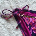 Tommy Bahama Purple Wild Orchid Jacobean Floral Paisley Studded Bikini Bottoms Photo 3